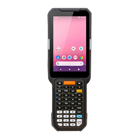 Терминал сбора данных PointMobile PM451, 44 клавиши (Android 11, функциональная-цифровая клавиатура, 2D - N6703, Bluetooth, Wi-Fi, NFC, GPS, LTE)