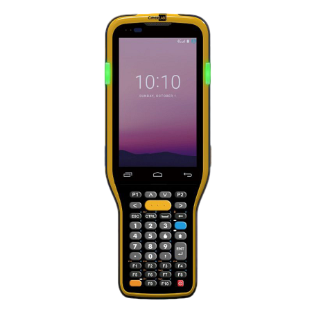 Терминал сбора данных CipherLAB RK95-2M-38K PISTOL, Android 12 (NFC, BT/WIFI, 2D Zebra SE4750MR, GMS в комплекте с пистолетной рукоятью, кабелем SNAP-ON и БП, без камеры)